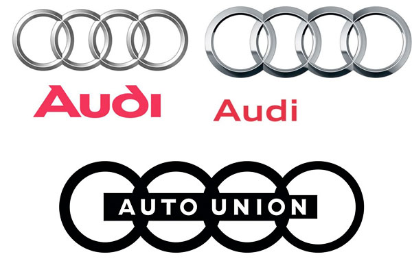 Логотип Audi изменился