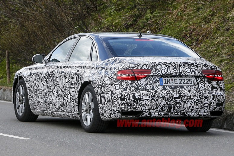 Будущий рестайлинг Audi A8